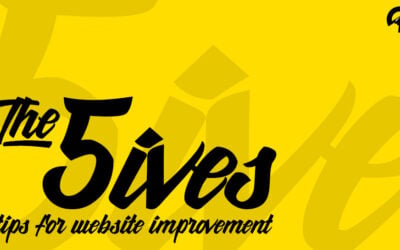 The 5ives: Tips for Website Improvement