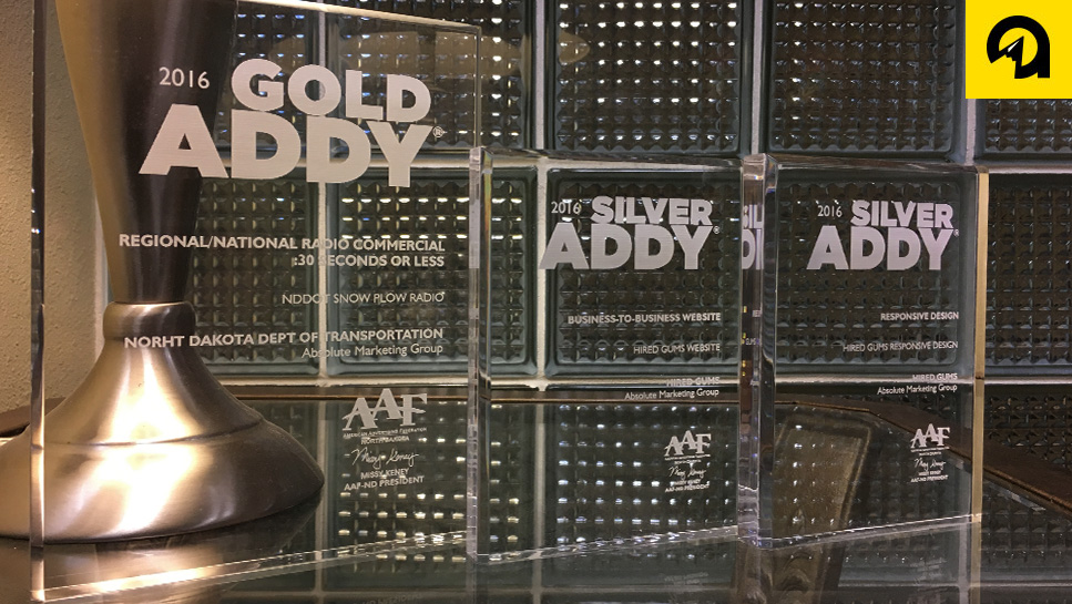 Absolute Marketing Group Wins Awards at 2016 AAF-ND ADDYs