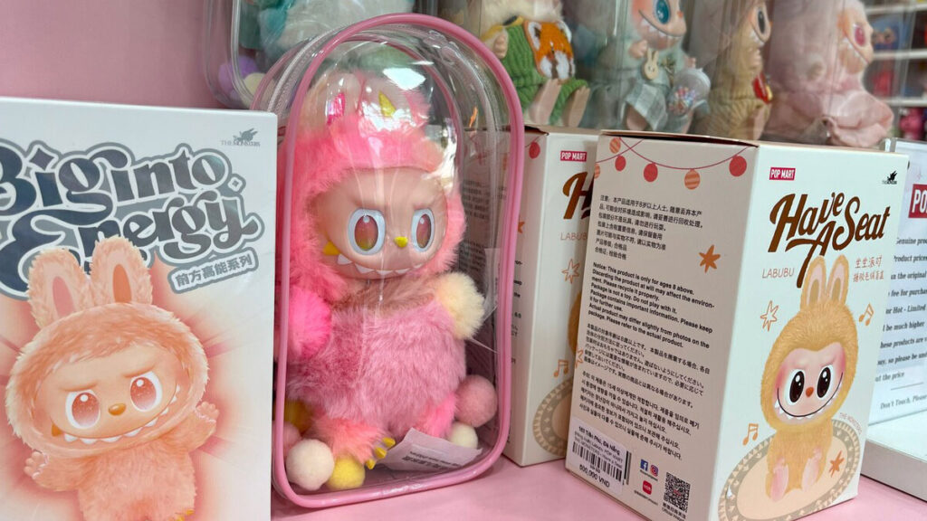 Labubu On Shelf