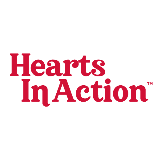 Hearts In Action Slogo