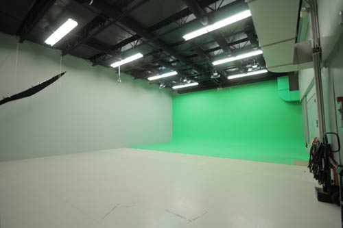 Green Screen Shooting Stage