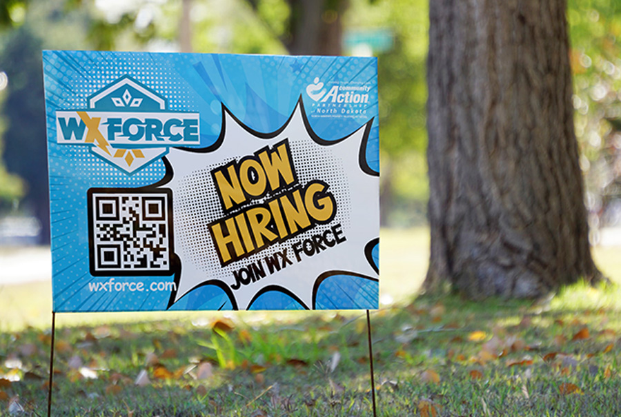 WX Force Yard Sign