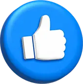 Blue Thumbs Up