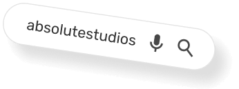 address bar with absolutestudios entered into it